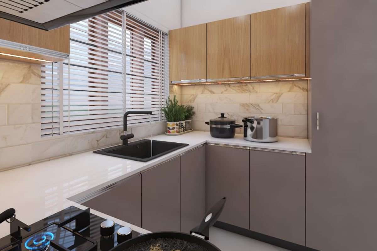 Urban Elegance Kitchen