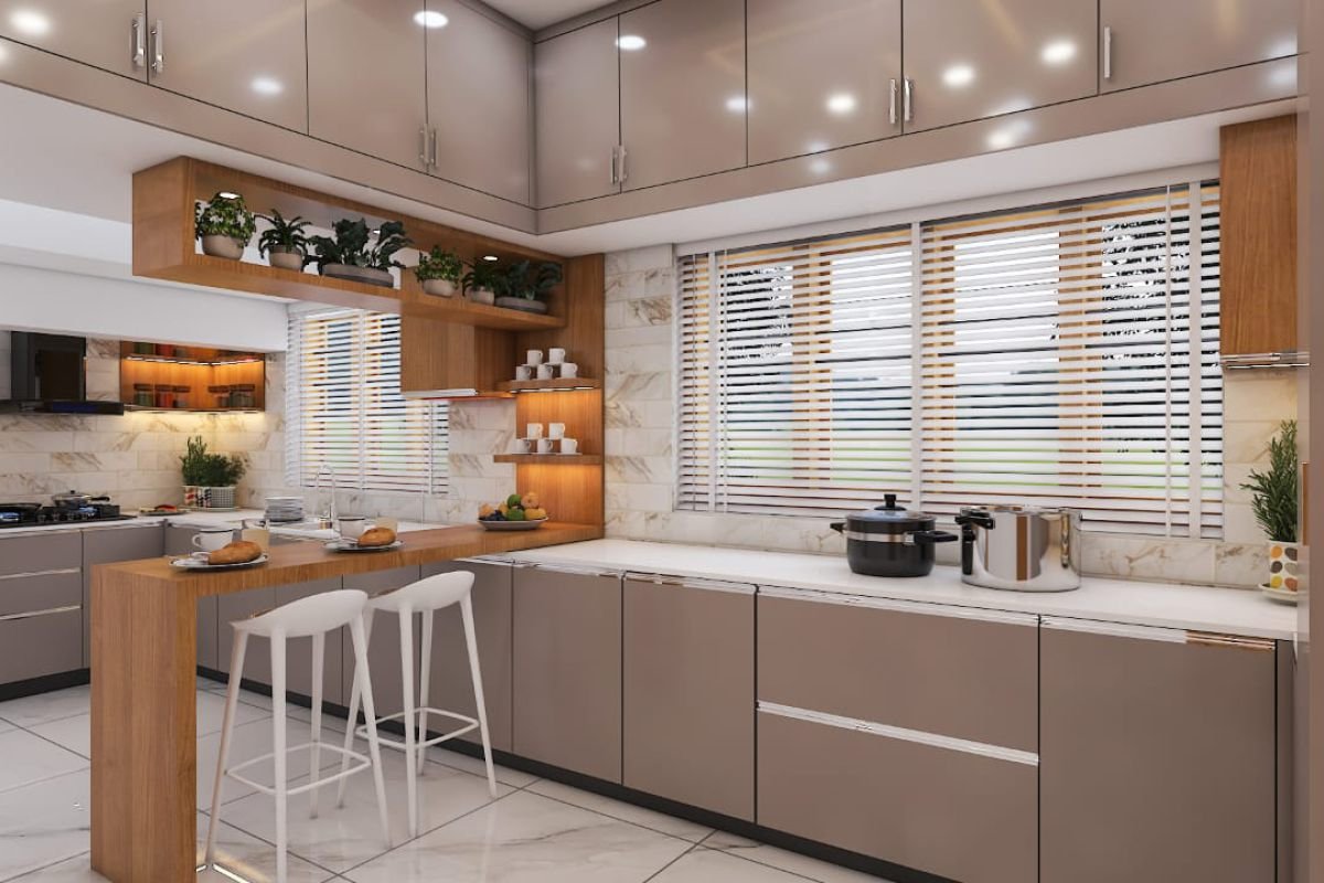 Contemporary Modular Kitchen